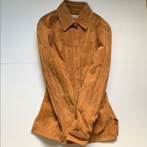 NWT Coldwater Creek Suede Jacket